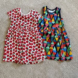 Lot of 2 Hanna Andersson Kids Dresses